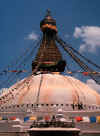 Le stupa de Bodhnath