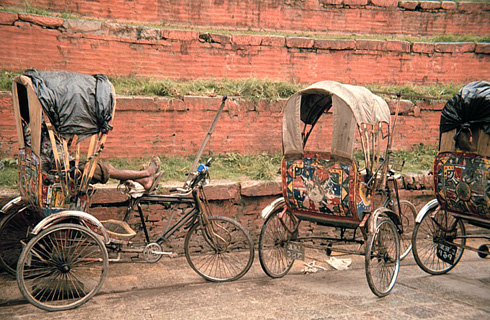 Le rickshaw, un incontournable